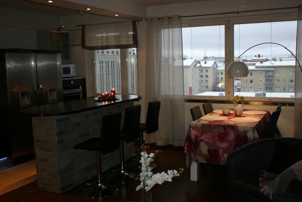 Apartment Pohjantaehti Oulu Zimmer foto