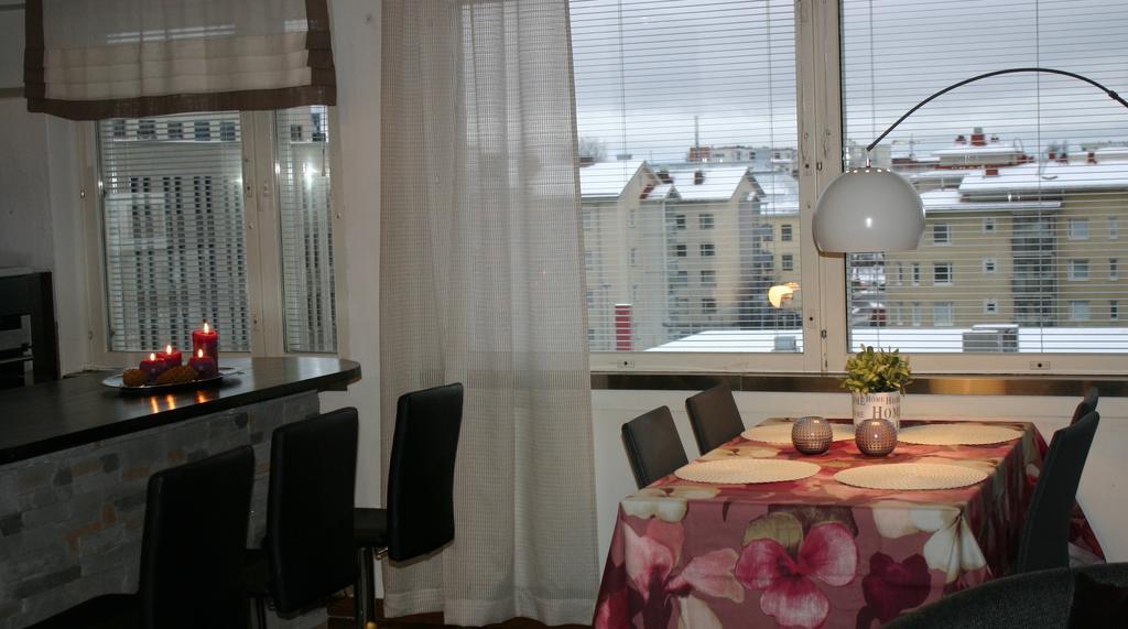 Apartment Pohjantaehti Oulu Zimmer foto